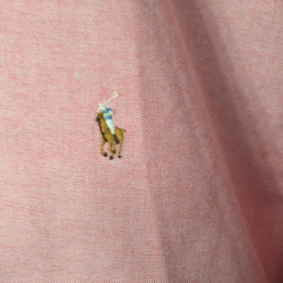 Ralph Lauren Pink Button-Down Shirt - Picture 3 of 7